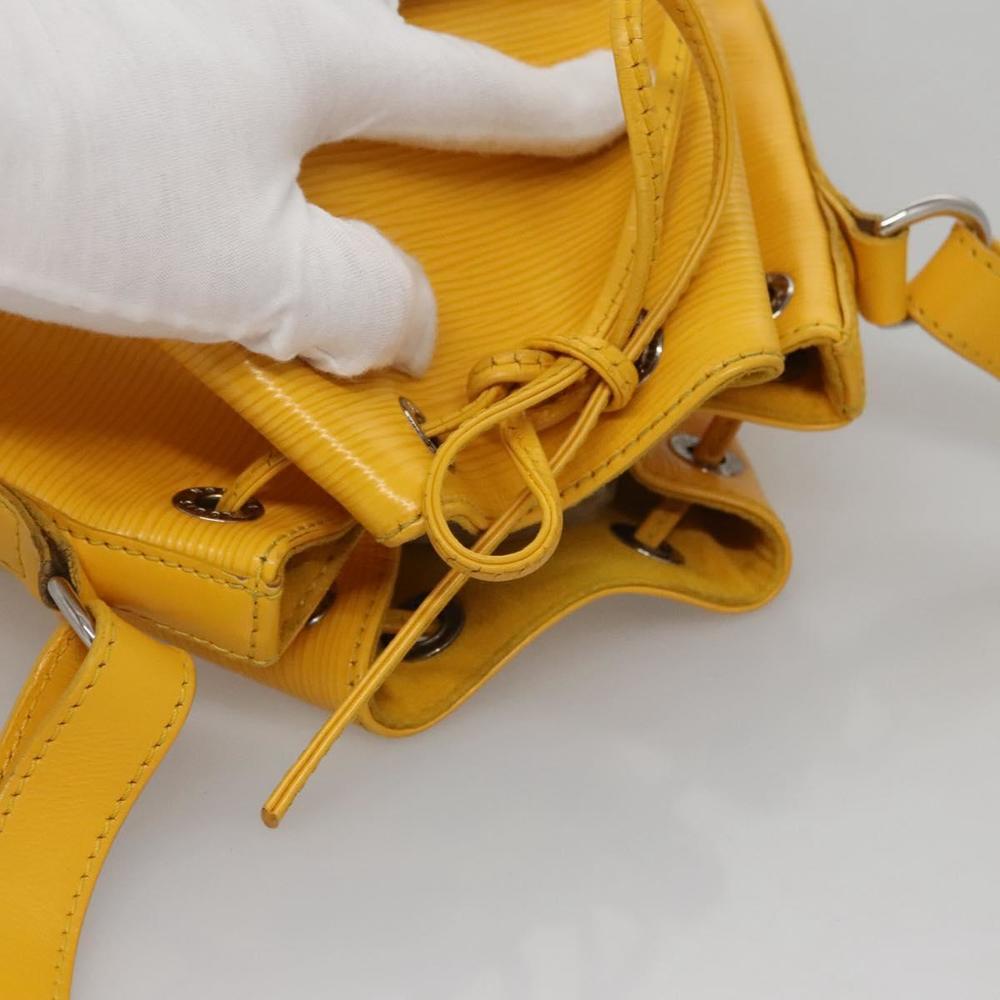 LOUIS VUITTON Epi Noe BB Shoulder Bag Yellow Mimosa M40973 LV Auth 114500 - Picture 6 of 16